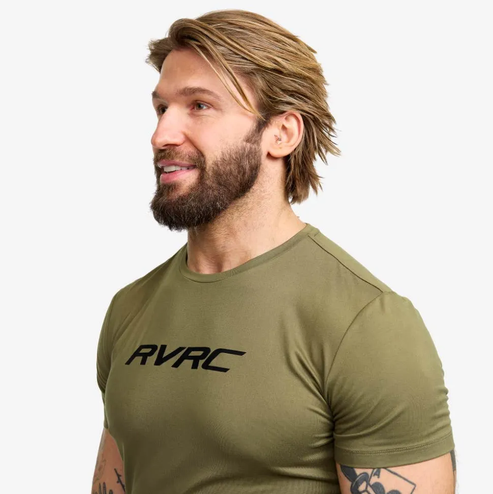 Mission Logo Slim Fit T-shirt Herre