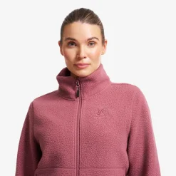 Moss Pile Fleece Jacket Dame