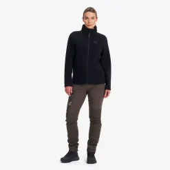 Moss Pile Fleece Jacket Dame