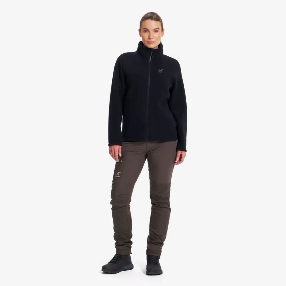 Moss Pile Fleece Jacket Dame