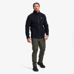 Moss Pile Fleece Jacket Herre