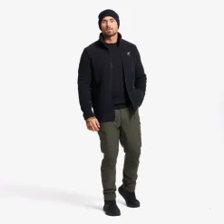 Moss Pile Fleece Jacket Herre
