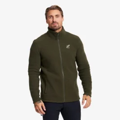 Moss Pile Fleece Jacket Herre