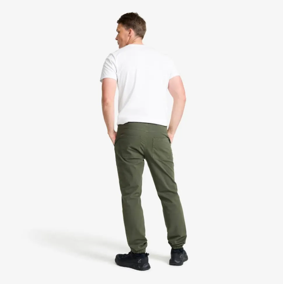 Oak Twill Stretch Joggers Herre