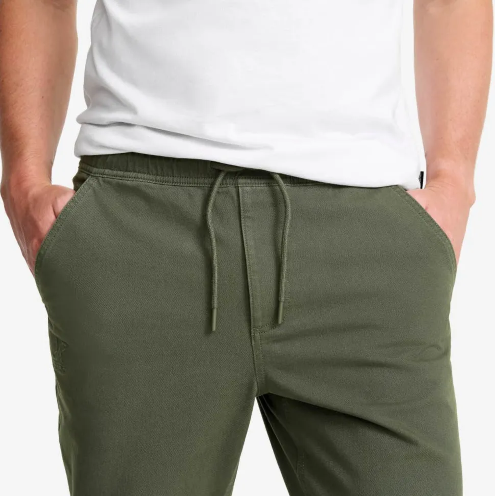 Oak Twill Stretch Joggers Herre