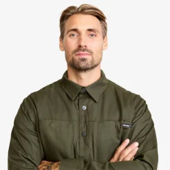 Outback Fleece Lined Overshirt Herre