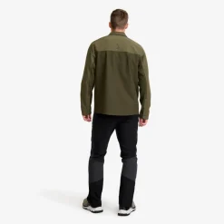 Ridge Half-zip Stretch Shirt Herre