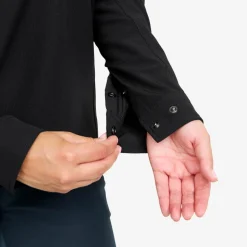 Ridge Half-zip Stretch Shirt Dame