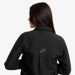 Ridge Half-zip Stretch Shirt Dame