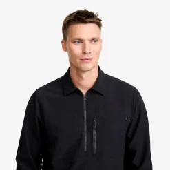 Ridge Half-zip Stretch Shirt Herre