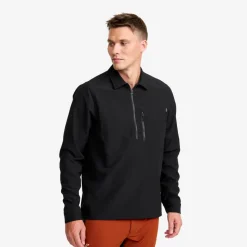 Ridge Half-zip Stretch Shirt Herre