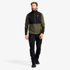 River Hybrid Fleece Jacket Herre