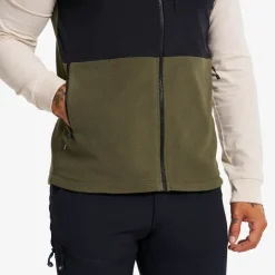 River Hybrid Fleece Vest Herre