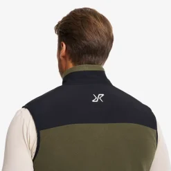 River Hybrid Fleece Vest Herre