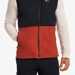 River Hybrid Fleece Vest Herre