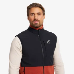River Hybrid Fleece Vest Herre