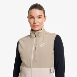 River Hybrid Fleece Vest Dame