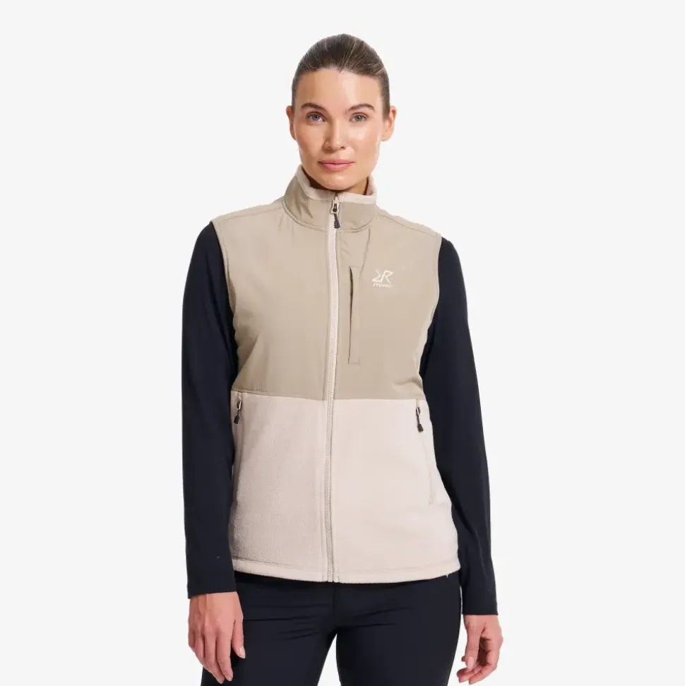 River Hybrid Fleece Vest Dame