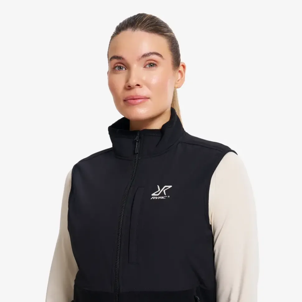 River Hybrid Fleece Vest Dame