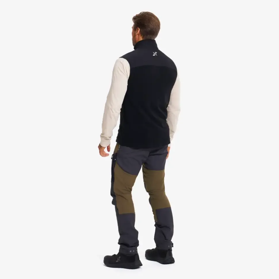 River Hybrid Fleece Vest Herre