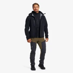 River Hybrid Fleece Vest Herre