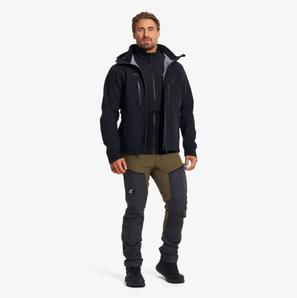 River Hybrid Fleece Vest Herre