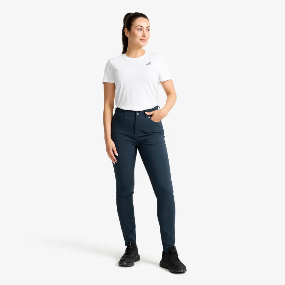 Root High-waist Stretch Jeans Dame