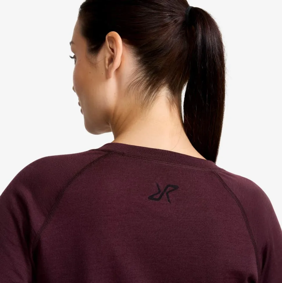 Route Merino Light Base Layer Top Dame