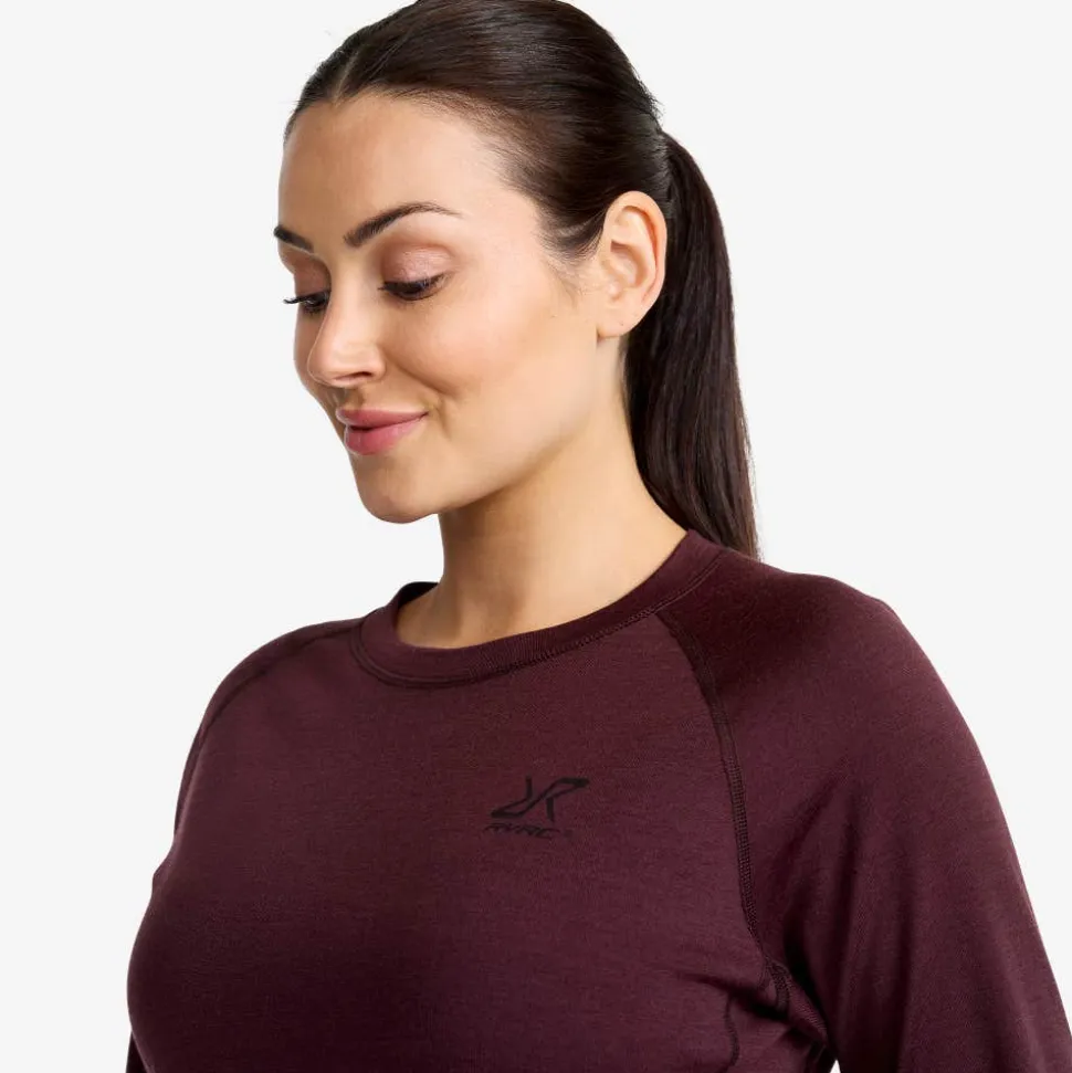 Route Merino Light Base Layer Top Dame