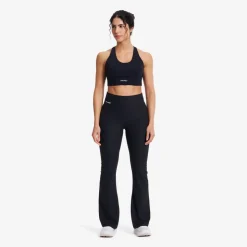 Shape Ribbed Flare Leggings Dame