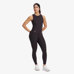 Shape Ribbed Leggings Dame