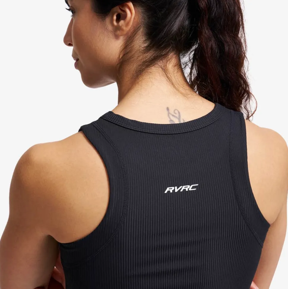 Shape Ribbed Tank Top Dame