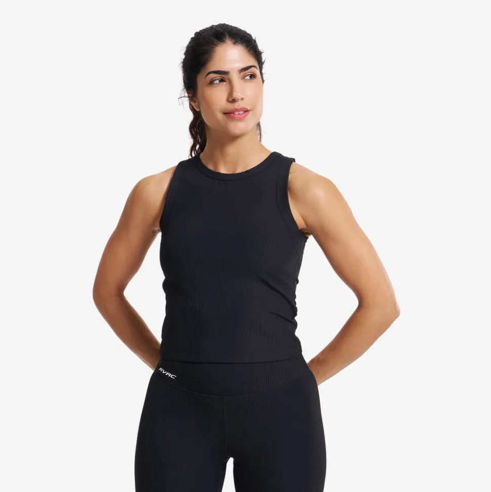 Shape Ribbed Tank Top Dame