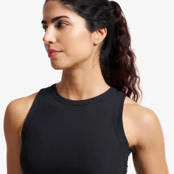 Shape Ribbed Tank Top Dame