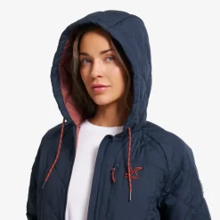 Tapa Quilt Insulated Jacket Dame
