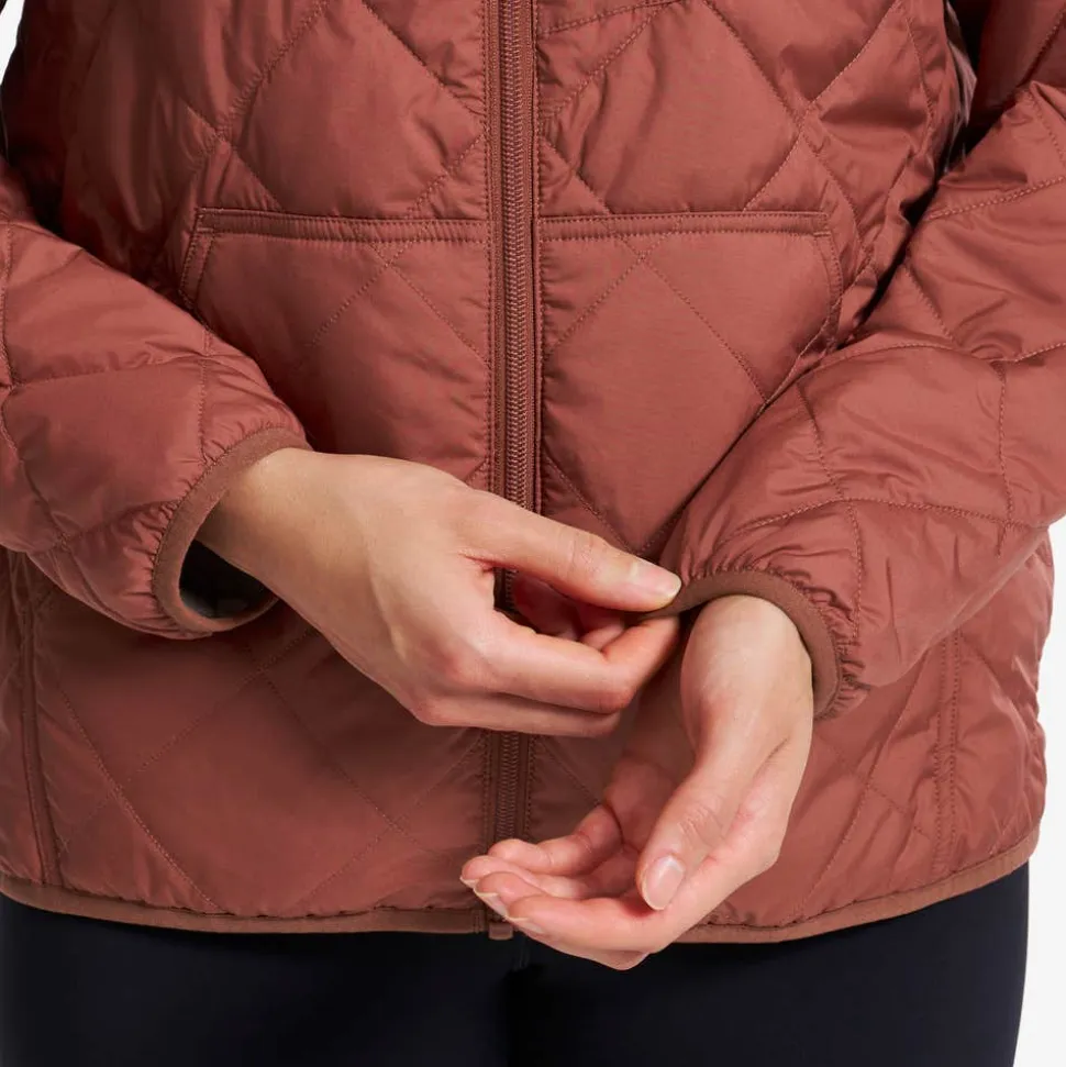 Tapa Quilt Insulated Jacket Dame