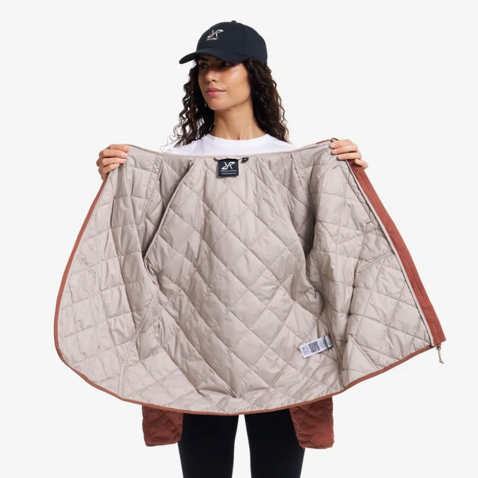 Tapa Quilt Insulated Jacket Dame