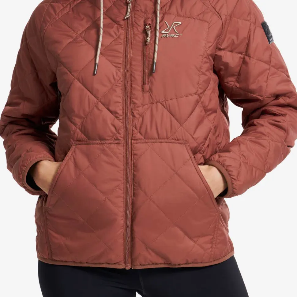 Tapa Quilt Insulated Jacket Dame