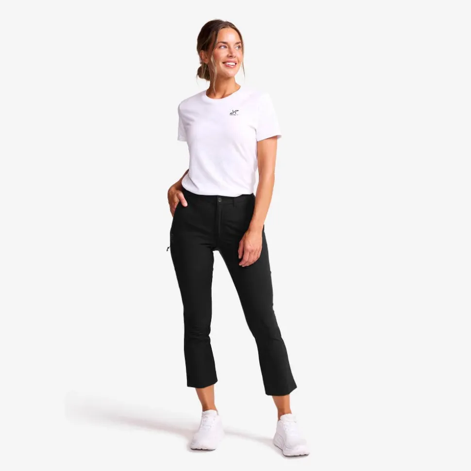 Variety High-waist Cropped Pants Dame