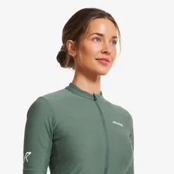 Velo Full-zip Cycling Jersey Dame