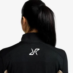 Waffle Full-zip Fleece  Dame